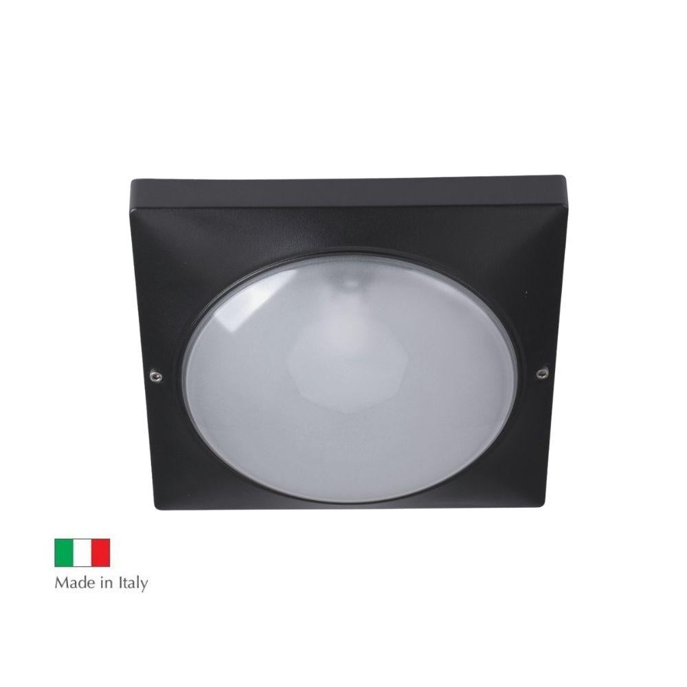 Boluce BL-3040 STELLA - Exterior Large Square Bunker Light with Plain Fascia IP55 Black-Boluce-Ozlighting.com.au