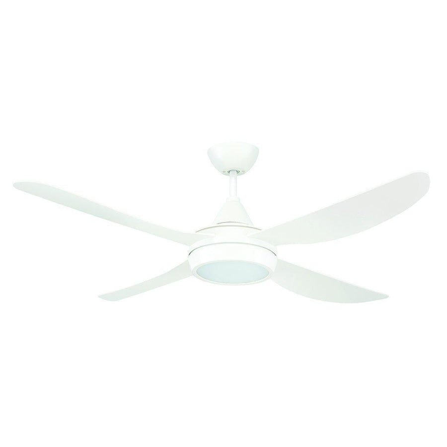 Brilliant VECTOR - 4 Blade 1300mm ABS AC Ceiling Fan with LED Light-Brilliant Lighting-Ozlighting.com.au