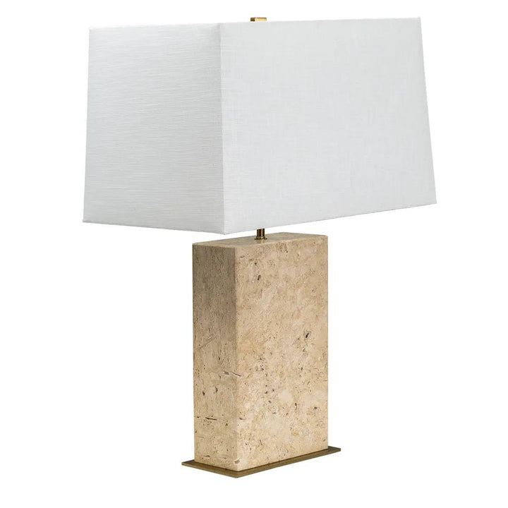 Cafe Lighting DOMINIQUE TRAVERTINE - Table Lamp-Cafe Lighting-Ozlighting.com.au