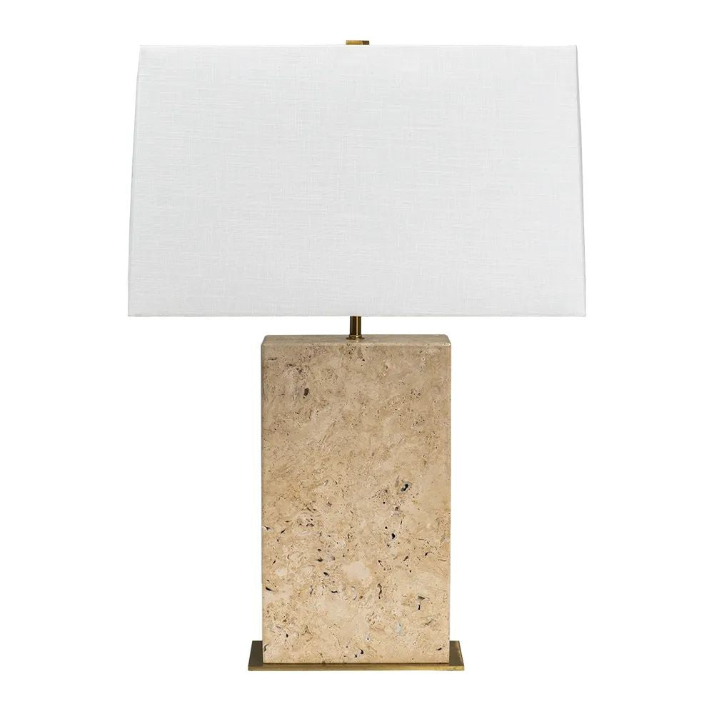 Cafe Lighting DOMINIQUE TRAVERTINE - Table Lamp-Cafe Lighting-Ozlighting.com.au