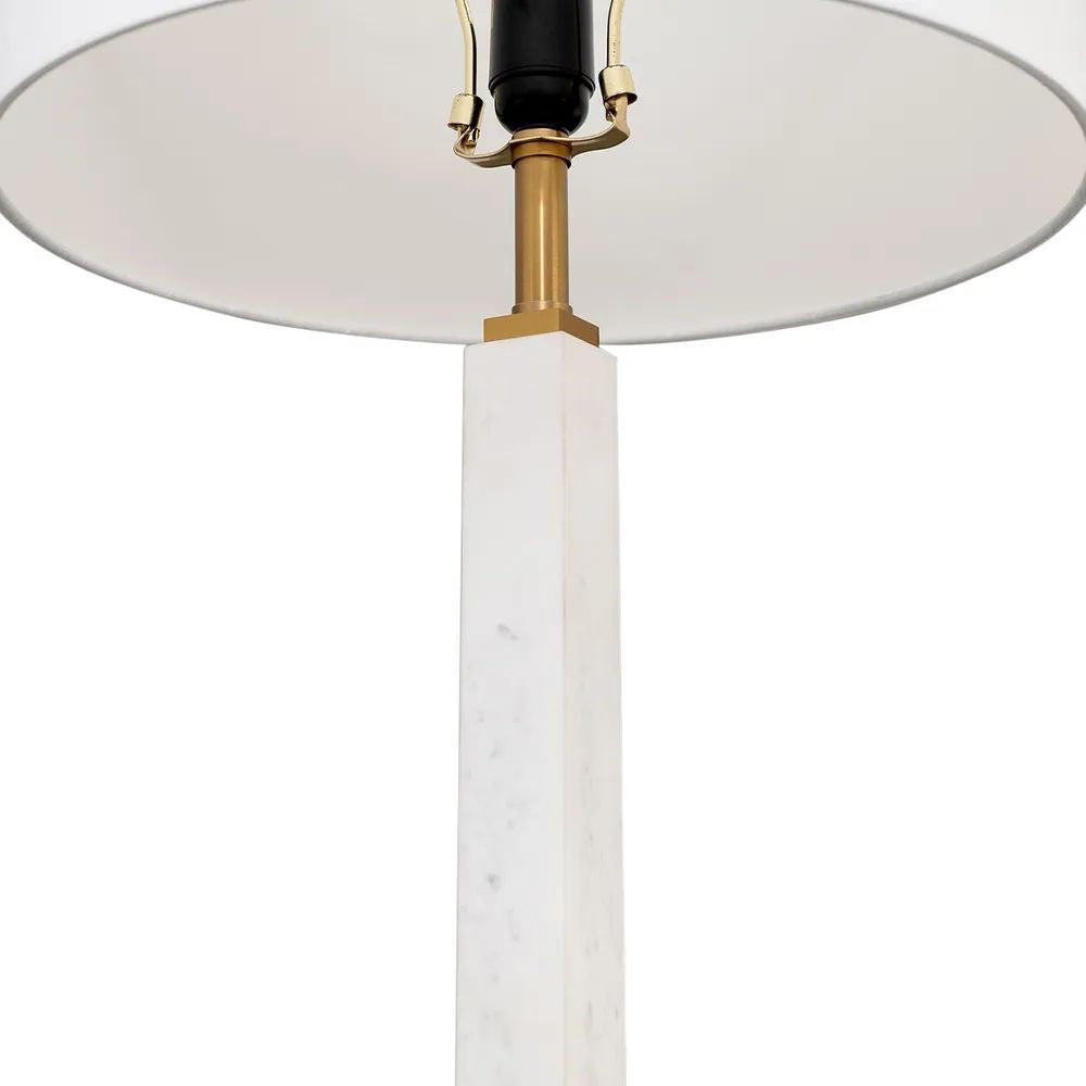 Cafe Lighting ESSEX - 25W Marble Table Lamp-Cafe Lighting-Ozlighting.com.au