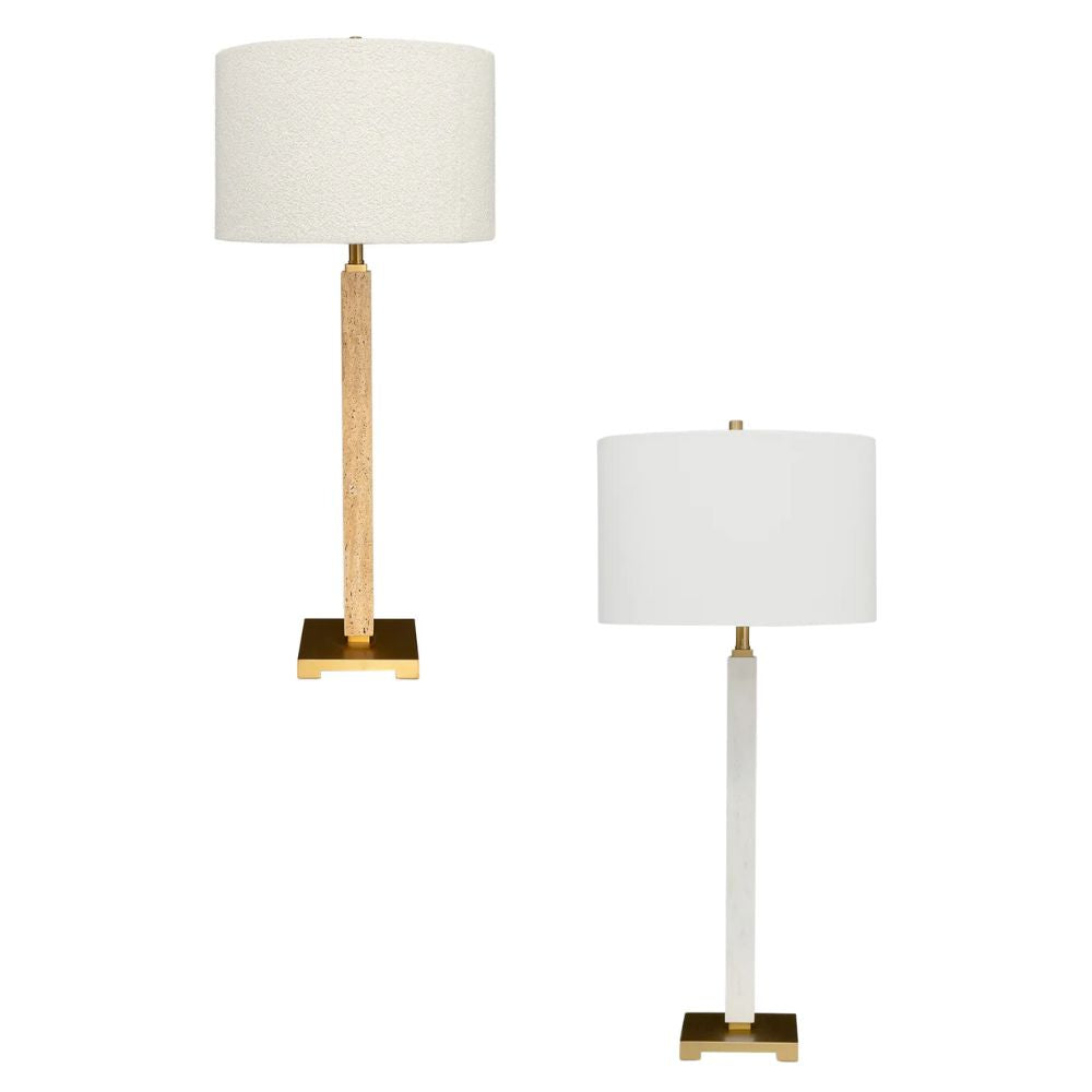 Cafe Lighting ESSEX - 25W Marble Table Lamp-Cafe Lighting-Ozlighting.com.au