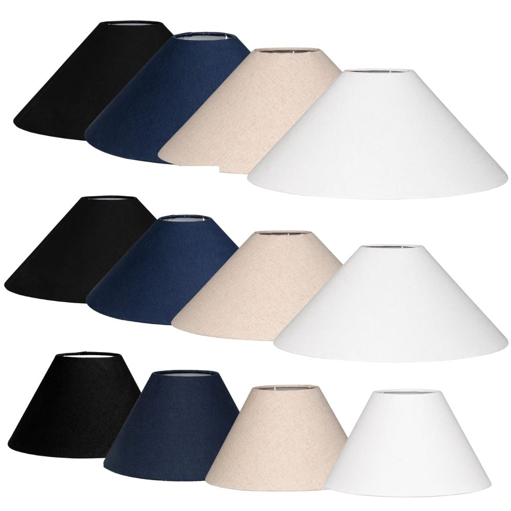 Cafe Lighting MESSINA - S/M/L Table Drum Shade-Cafe Lighting-Ozlighting.com.au