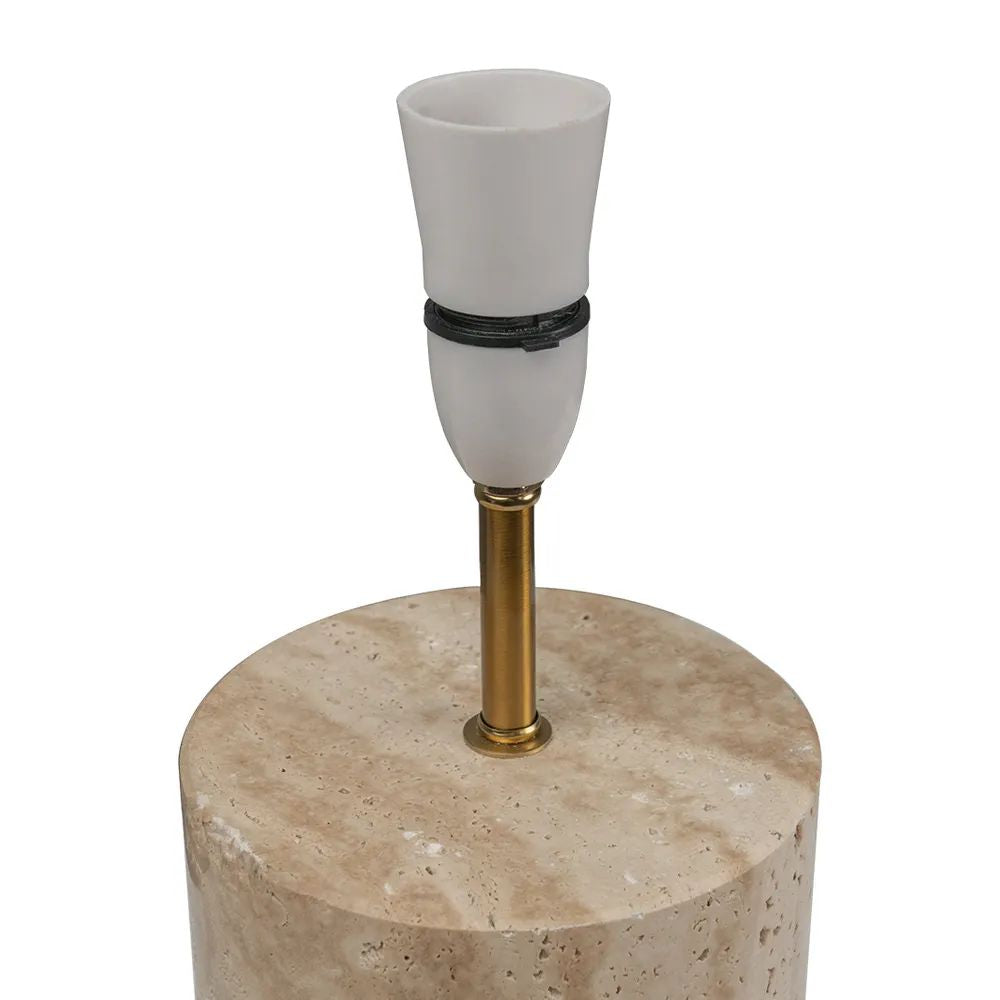 Cafe Lighting PISANO - Travertine Table Lamp-Cafe Lighting-Ozlighting.com.au