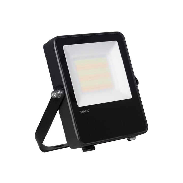 Domus BLAZE-PRO-50 - 20/30/50W LED Tri-Colour Power Selectable Sensor Adaptable Mini Size DIY Floodlight IP66 Black-Domus Lighting-Ozlighting.com.au