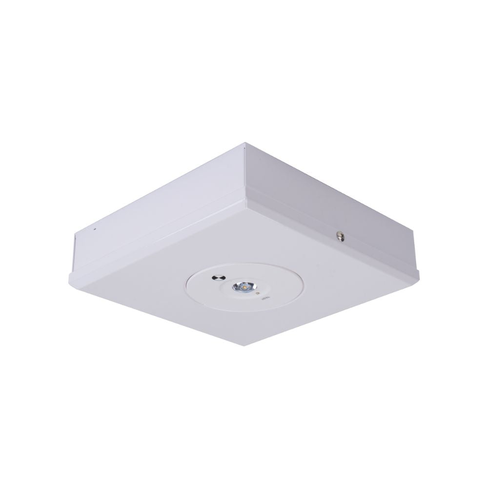 Domus EVAC-D63-SM - 3.5W LED D63 Non-Maintained Surface Mounted Emergency Light-Domus Lighting-Ozlighting.com.au