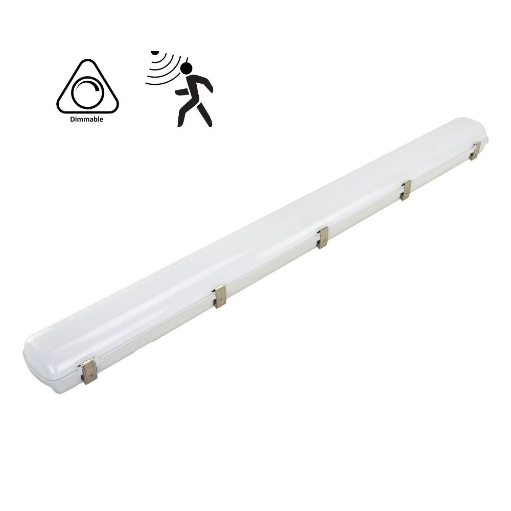 Domus HYDRO-120 - 15W/30W LED Tri-Colour 1200mm Weatherproof Batten IP65 with Optional Sensor-Domus Lighting-Ozlighting.com.au