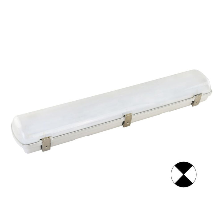 Domus HYDRO-60-EM - 7.5W/15W LED Tri-Colour 600mm Emergency Weatherproof Batten IP65 with Optional Sensor-Domus Lighting-Ozlighting.com.au