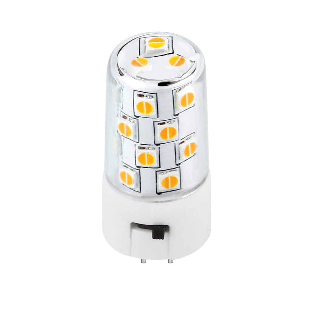 Domus KEY-G5.3-TRIO - 4W LED 12V DC Tri-colour CRI90 Dimmable Bi-Pin G5.3 Shape Clear PC Globe-Domus Lighting-Ozlighting.com.au