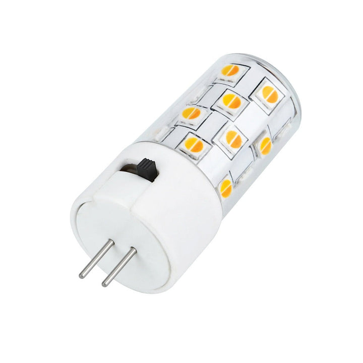 Domus KEY-G5.3-TRIO - 4W LED 12V DC Tri-colour CRI90 Dimmable Bi-Pin G5.3 Shape Clear PC Globe-Domus Lighting-Ozlighting.com.au