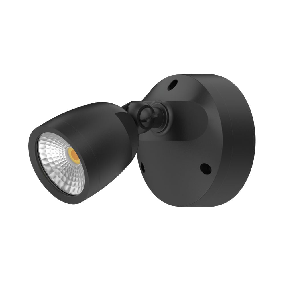 Domus MURO-ECO-10 - 10W LED Tri-Colour Single Head Exterior Polycarbonate Coastal Spotlight IP65-Domus Lighting-Ozlighting.com.au