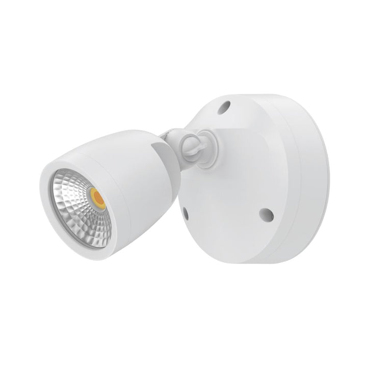 Domus MURO-ECO-10 - 10W LED Tri-Colour Single Head Exterior Polycarbonate Coastal Spotlight IP65-Domus Lighting-Ozlighting.com.au