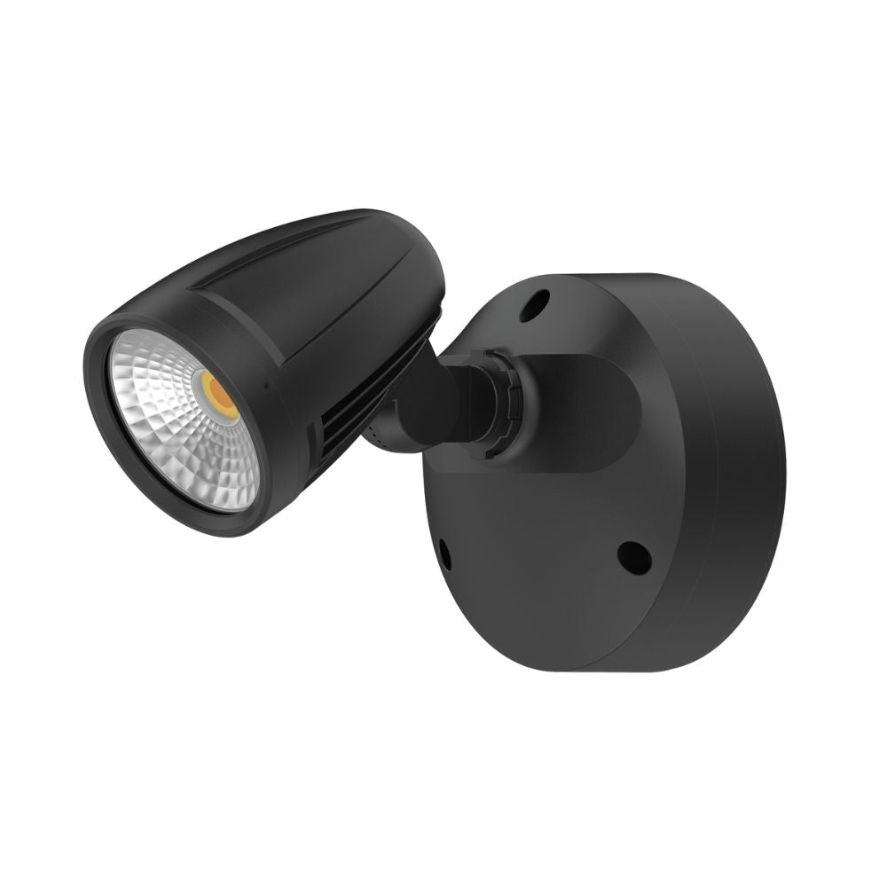 Domus MURO-MAX-16 - 16W LED High Output Tri-Colour Single Head Exterior Spotlight IP65-Domus Lighting-Ozlighting.com.au