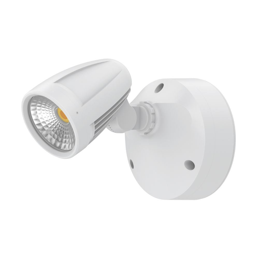 Domus MURO-MAX-16 - 16W LED High Output Tri-Colour Single Head Exterior Spotlight IP65-Domus Lighting-Ozlighting.com.au