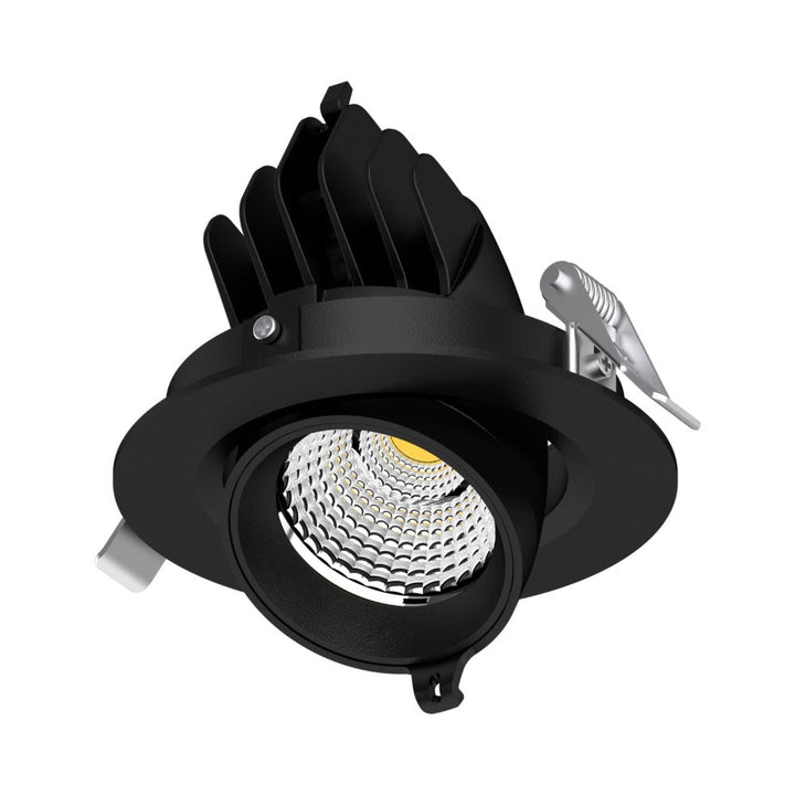 Domus SCOOP-13-TRIO-DALI - 13W LED Tri-Colour DALI Dimmable Scoop Adjustable Downlight IP20-Domus Lighting-Ozlighting.com.au