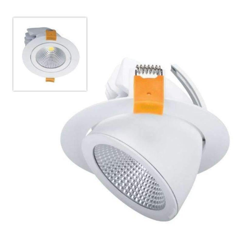 Domus SCOOP-25 - 25W LED Dimmable Scoop Adjustable Downlight - 5000K-Domus Lighting-Ozlighting.com.au