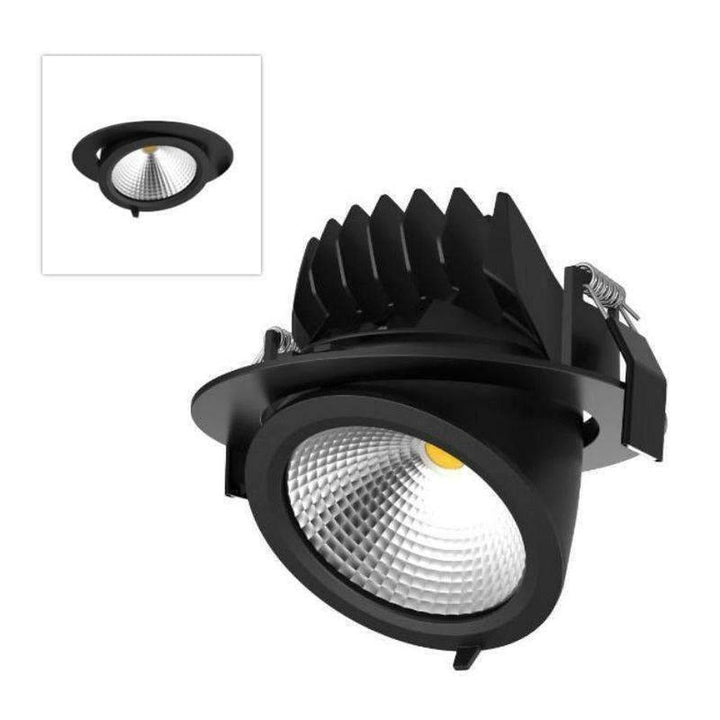 Domus SCOOP-25 - 25W LED Dimmable Scoop Adjustable Downlight - 5000K-Domus Lighting-Ozlighting.com.au