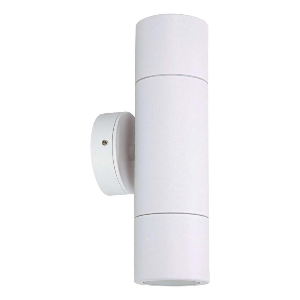 Domus SHADOW-2WB - 2 x 6W 3-CCT GU10 Up/Down Exterior LED Wall Light IP65-Domus Lighting-Ozlighting.com.au