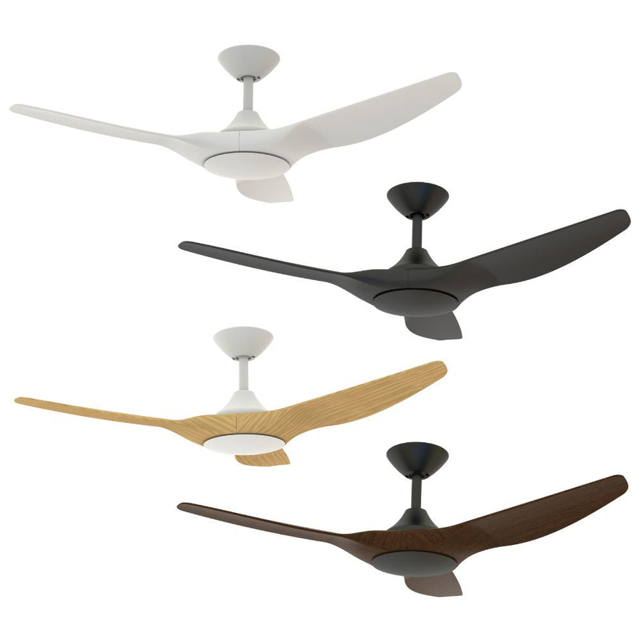 Domus STRIKE-48 - 3 Blade 48" 1220mm DC Ceiling Fan with Optional Light Kit-Domus Lighting-Ozlighting.com.au