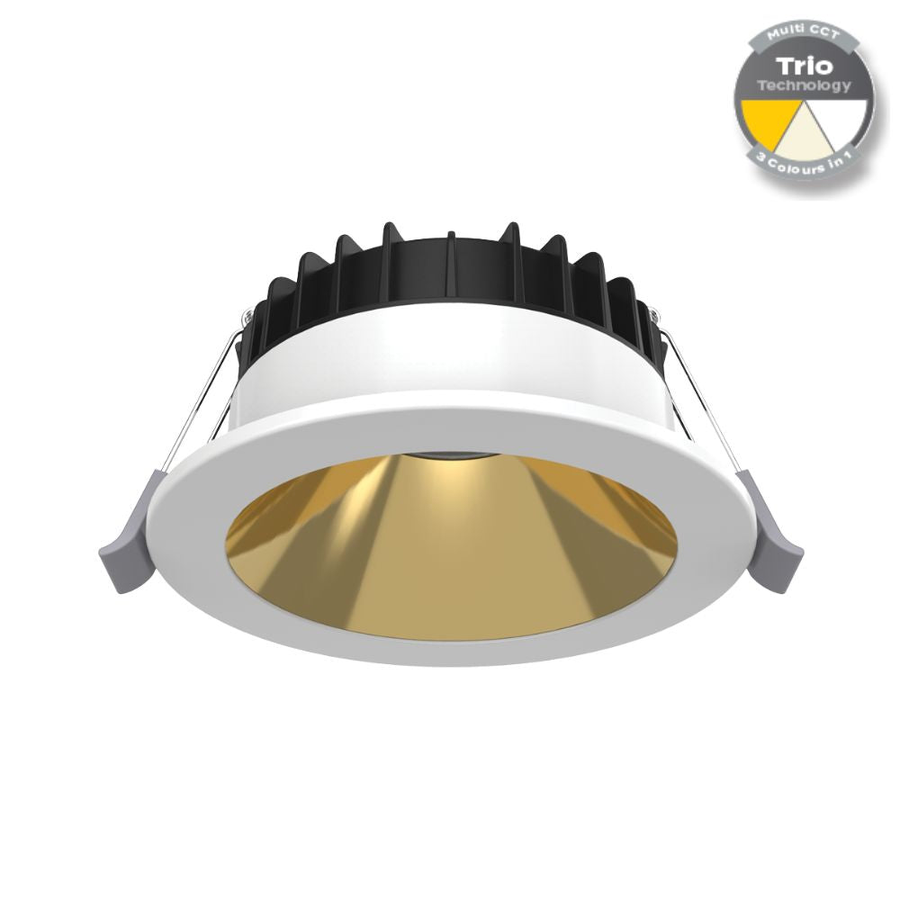 Domus SWAP-8-DEEP - 8W LED Tri-Colour Dimmable Deepset LED Downlight-Domus Lighting-Ozlighting.com.au