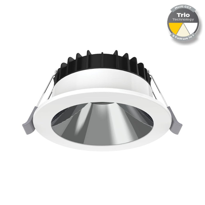 Domus SWAP-8-DEEP - 8W LED Tri-Colour Dimmable Deepset LED Downlight-Domus Lighting-Ozlighting.com.au