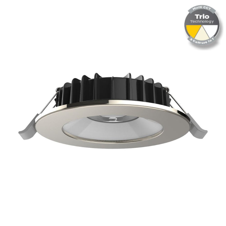 Domus SWAP-8-SLEEK - 8W LED Tri-Colour Dimmable Flat Sleek Trim LED Downlight-Domus Lighting-Ozlighting.com.au