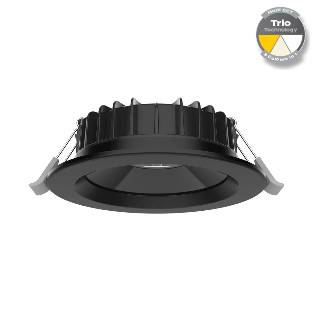 Domus SWAP-8-STEP - 8W LED Tri-Colour Dimmable Step Deepset Trim LED Downlight-Domus Lighting-Ozlighting.com.au