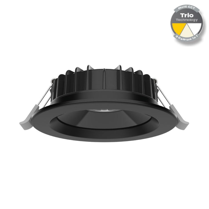 Domus SWAP-8-STEP - 8W LED Tri-Colour Dimmable Step Deepset Trim LED Downlight-Domus Lighting-Ozlighting.com.au