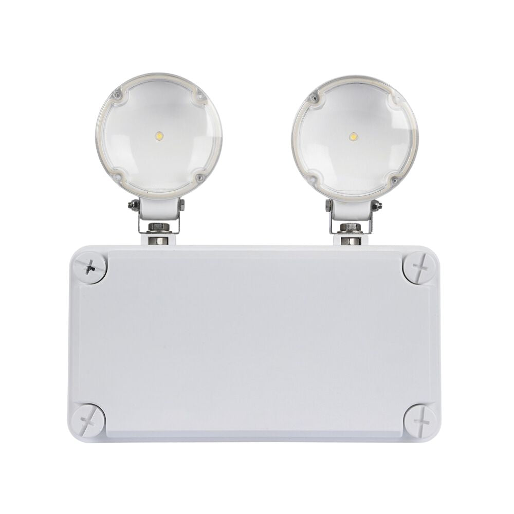 Domus TWIN-SPOT-EM - 5W LED Twinspot Emergency Wall Light IP65-Domus Lighting-Ozlighting.com.au