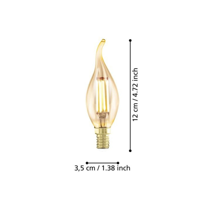 Eglo - 4W Candle LED Globe - E14-Eglo-Ozlighting.com.au