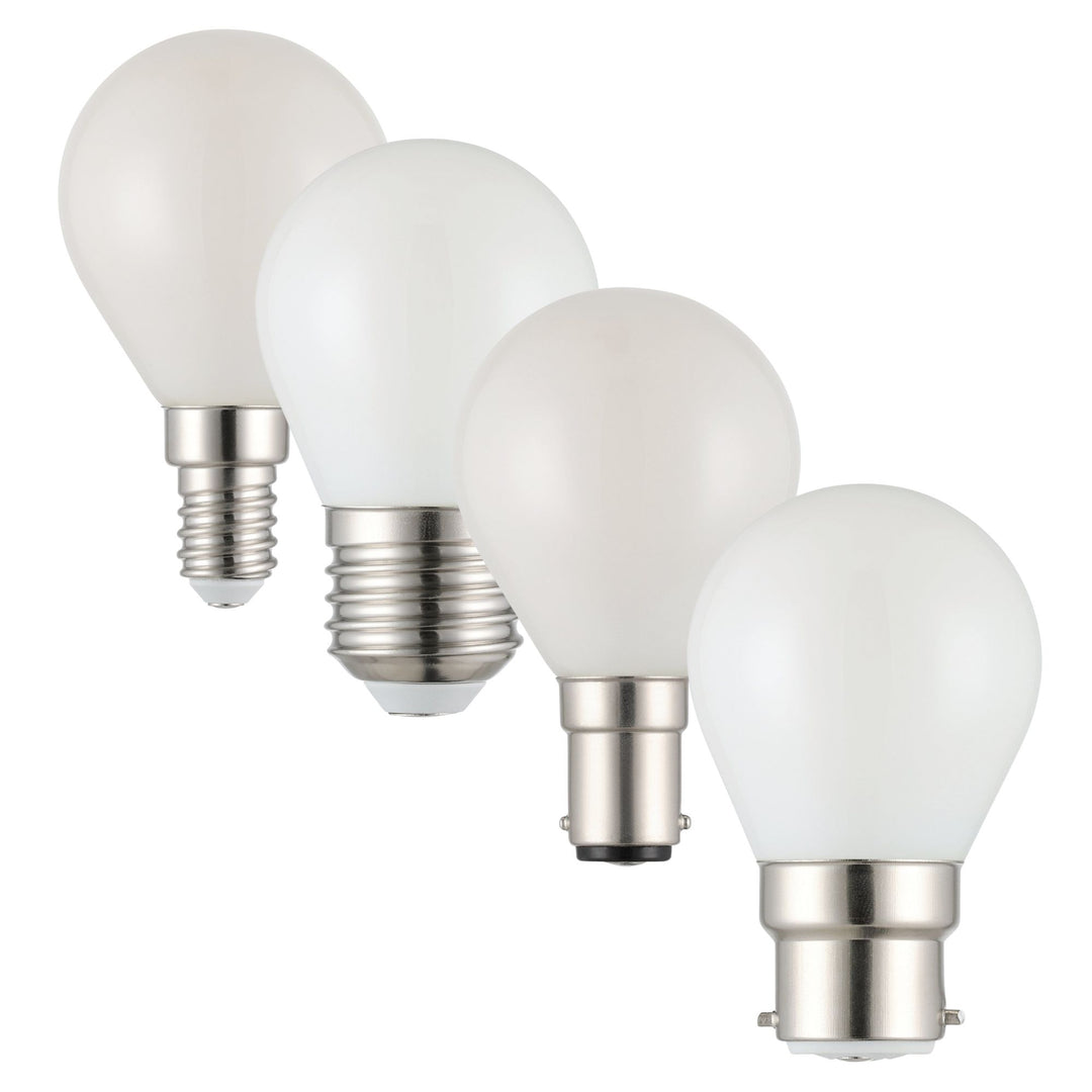 Eglo - 4W LED Frost Pear Globe - 3000K/5000K-Eglo-Ozlighting.com.au