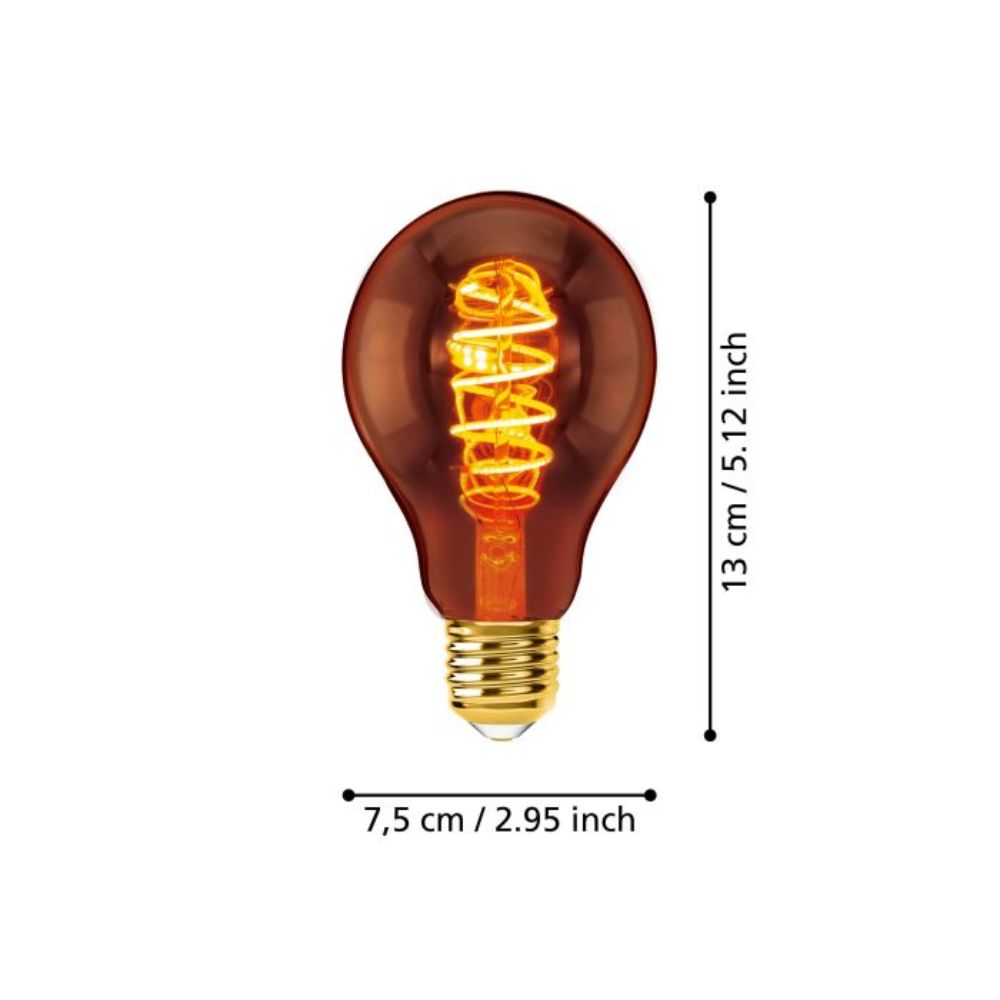 Eglo A75 - LED Globe - E27-Eglo-Ozlighting.com.au