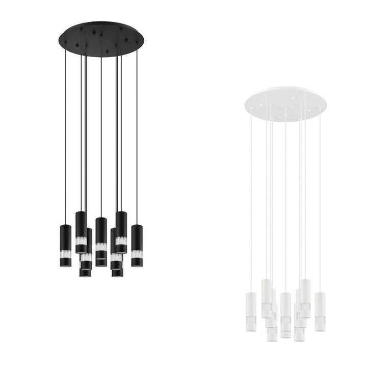 Eglo BERNABETA - 10 Light Cluster Pendant-Eglo-Ozlighting.com.au