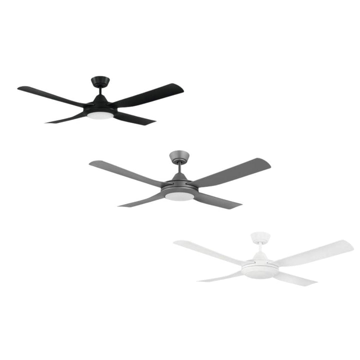 Eglo BONDI - 4 Blade 52" 1320mm AC Ceiling Fan with LED Light-Eglo-Ozlighting.com.au