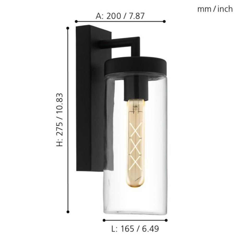 Eglo BOVOLONE - IP44 Outdoor Wall Light-Eglo-Ozlighting.com.au