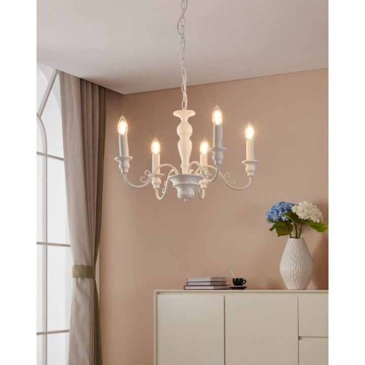 Eglo CAPOSILE - 5 Light Chandelier Pendant-Eglo-Ozlighting.com.au