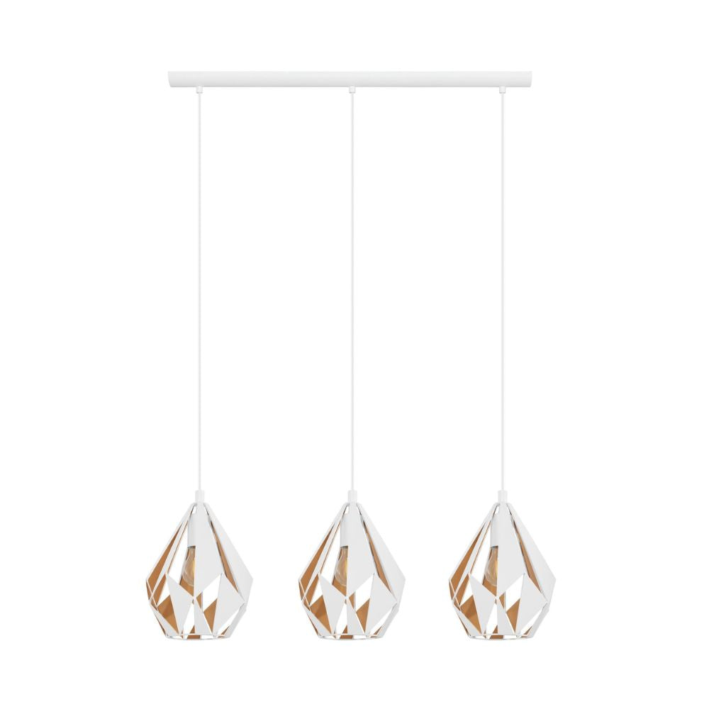 Eglo CARLTON 1 - 3 Light Bar Pendant-Eglo-Ozlighting.com.au