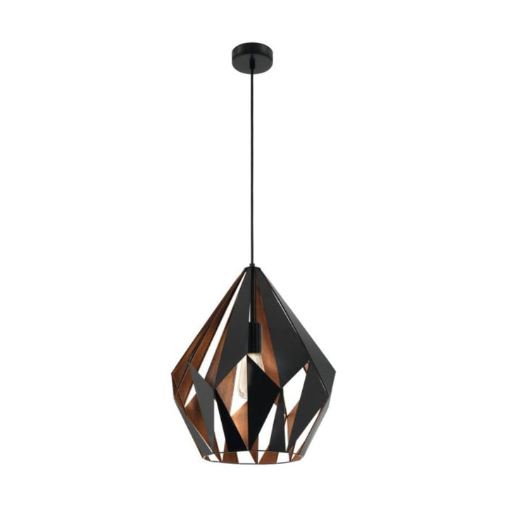 Eglo CARLTON - 1 Light S/M/L Pendant-Eglo-Ozlighting.com.au