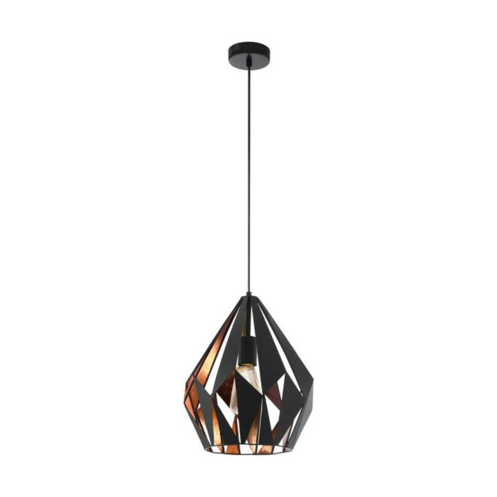 Eglo CARLTON - 1 Light S/M/L Pendant-Eglo-Ozlighting.com.au