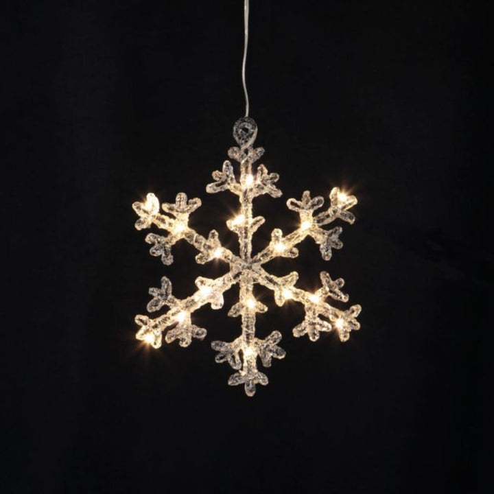 Eglo CHRISTMAS - Icy Hanging Star Decoration-Eglo-Ozlighting.com.au