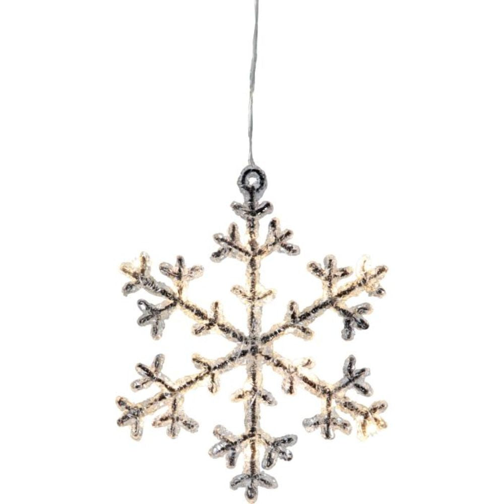 Eglo CHRISTMAS - Icy Hanging Star Decoration-Eglo-Ozlighting.com.au