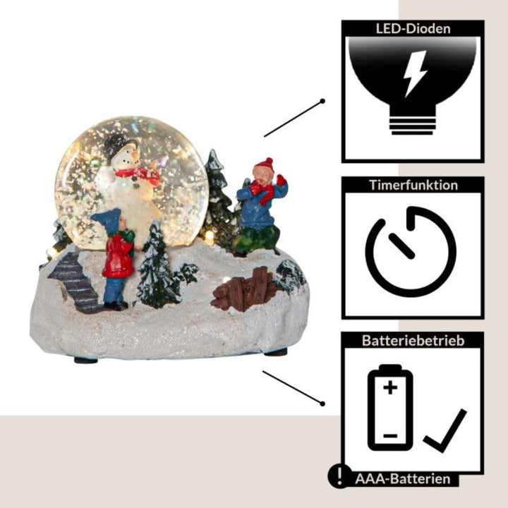 Eglo CHRISTMAS - Winterville Snowman Globe-Eglo-Ozlighting.com.au