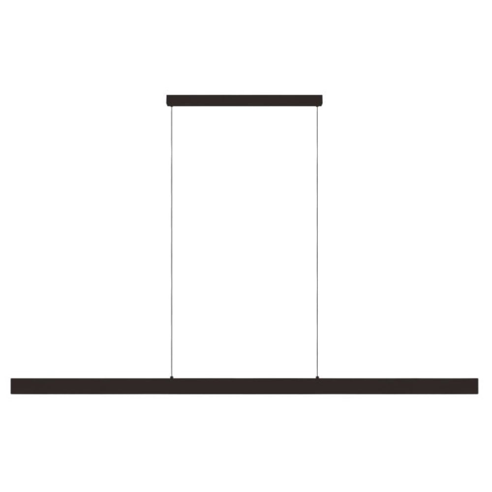 Eglo CLIMENE 2 - 2 Light Black Aluminium Linear LED Pendant-Eglo-Ozlighting.com.au