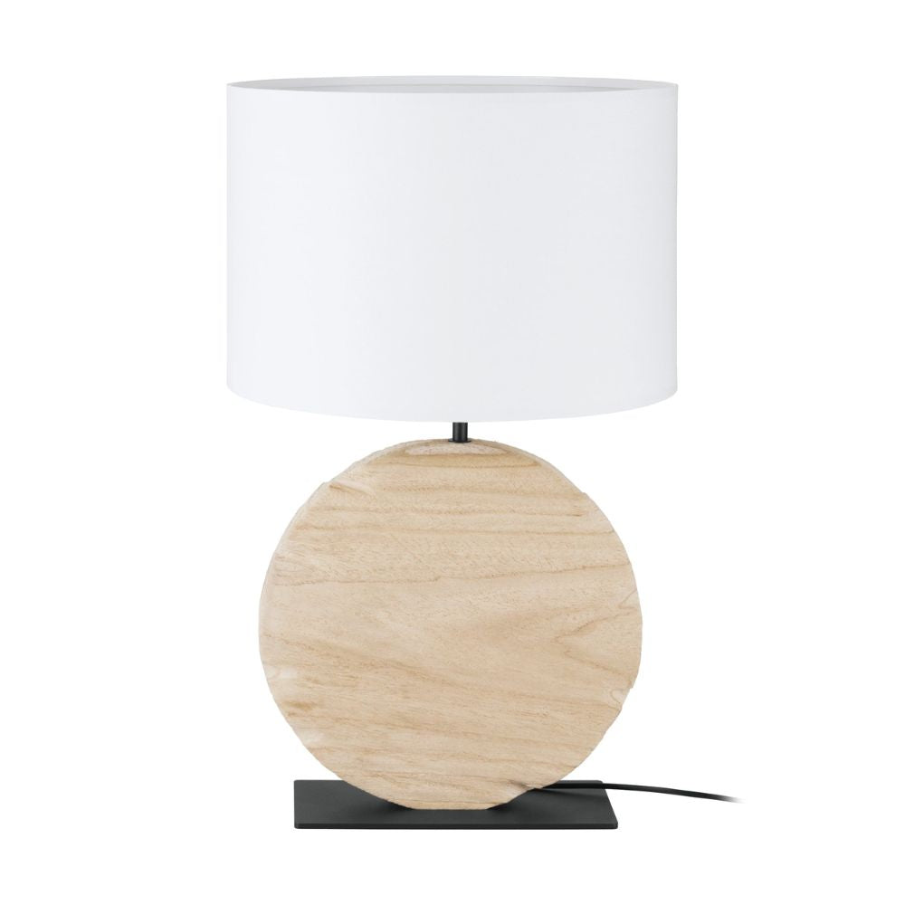 Eglo CONTESSORE - Wooden Table Lamp-Eglo-Ozlighting.com.au