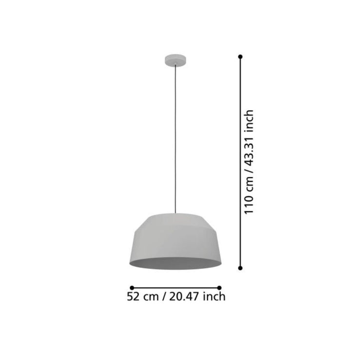 Eglo CONTRISA - 1 Light Pendant-Eglo-Ozlighting.com.au