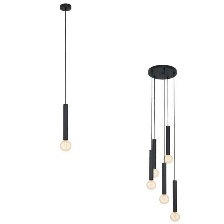 Eglo CORTENOVA - 1/5 Light Pendant-Eglo-Ozlighting.com.au