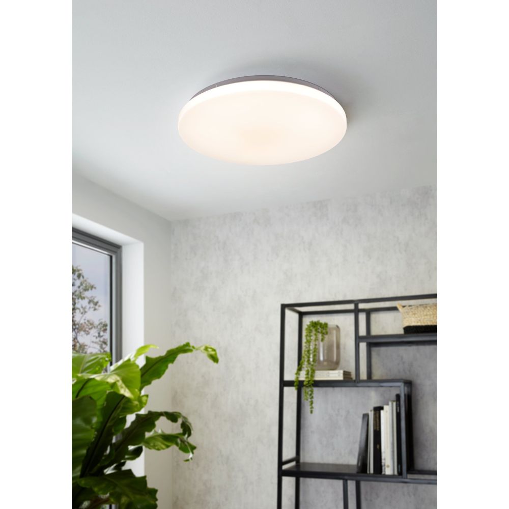 Eglo DIEGO - LED Tri-Colour Oyster Light-Eglo-Ozlighting.com.au