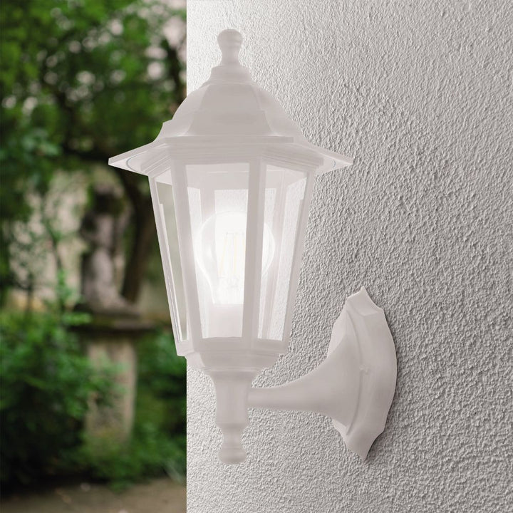 Eglo DUANERA - Upward Outdoor Wall Light IP44-Eglo-Ozlighting.com.au