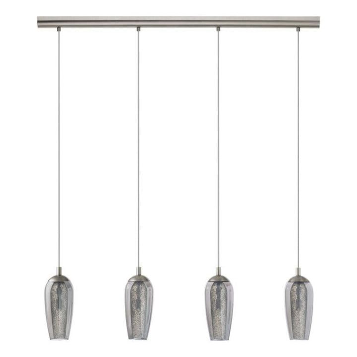 Eglo FARSALA - Indoor Steel and Glass 1/4/5 Light Pendant-Eglo-Ozlighting.com.au