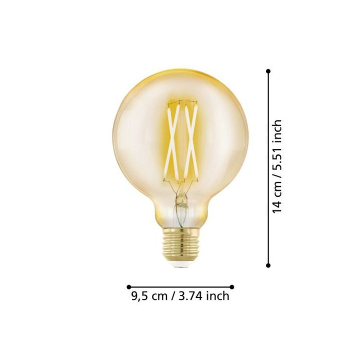 Eglo G95 - 4W G95 Globe - E27-Eglo-Ozlighting.com.au